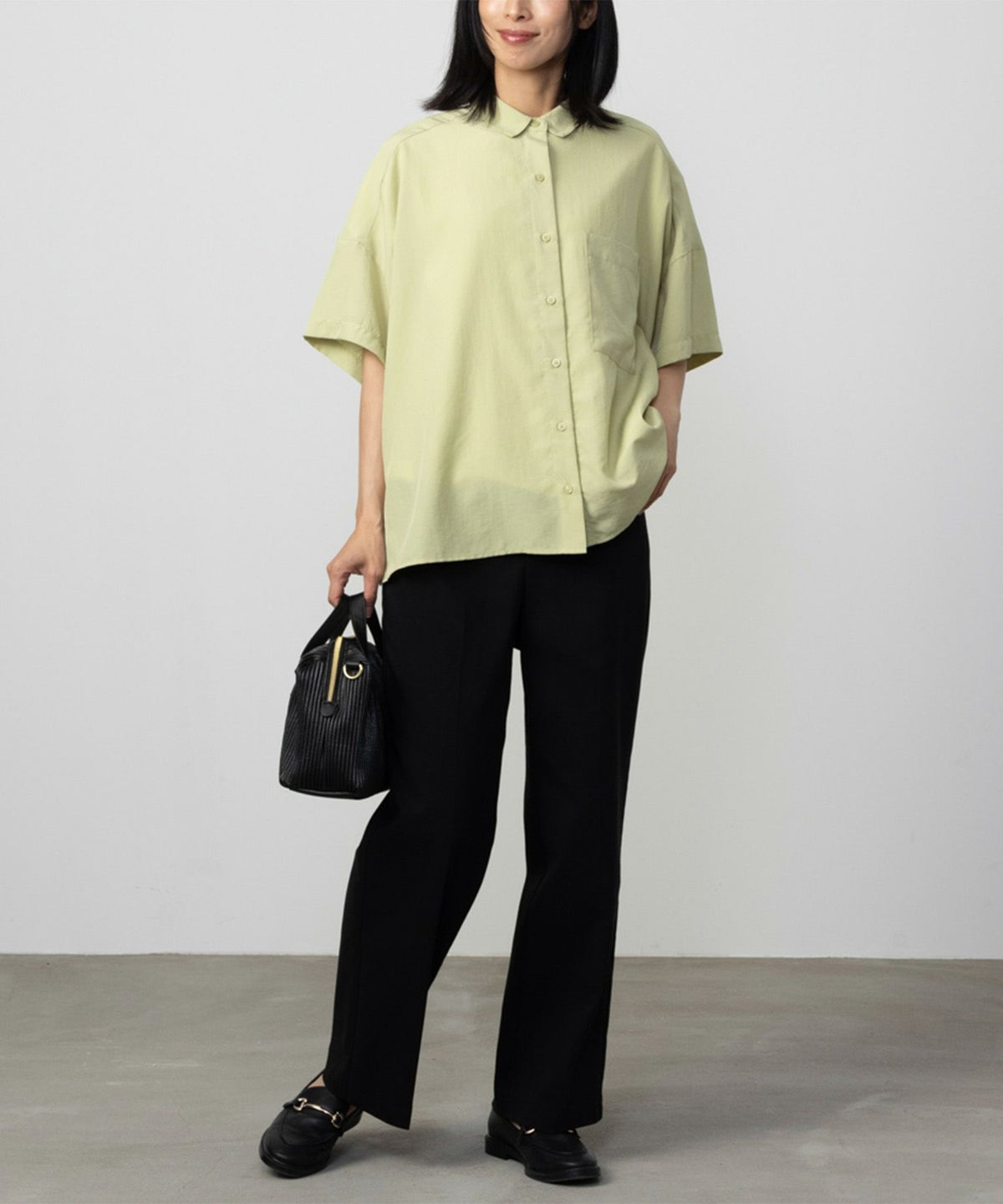 HusHusH らく美パン ストレートパンツ レディース