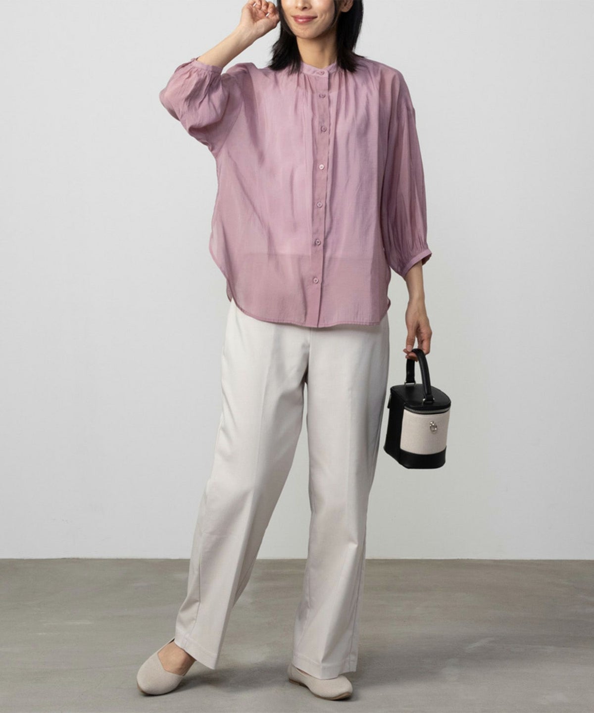 HusHusH らく美パン ストレートパンツ レディース