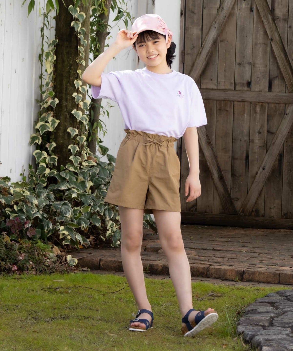 NAVY ナイロンショートパンツ キッズ