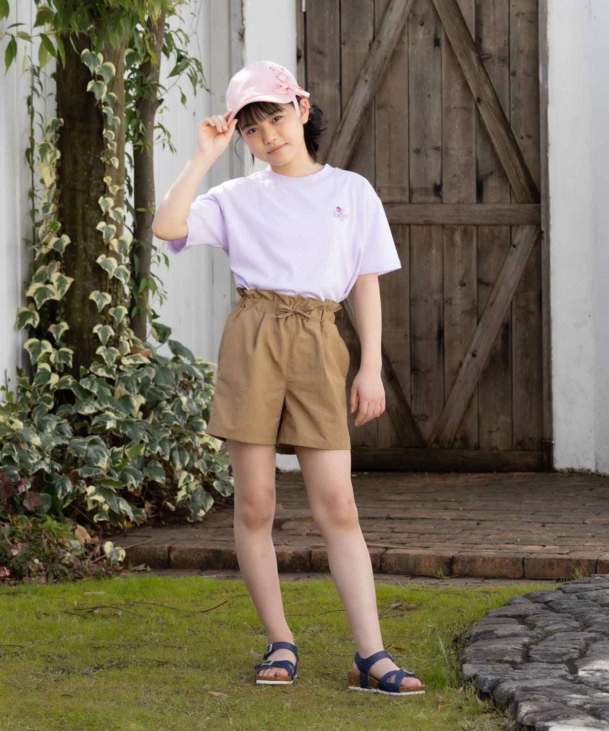 NAVY ナイロンショートパンツ キッズ