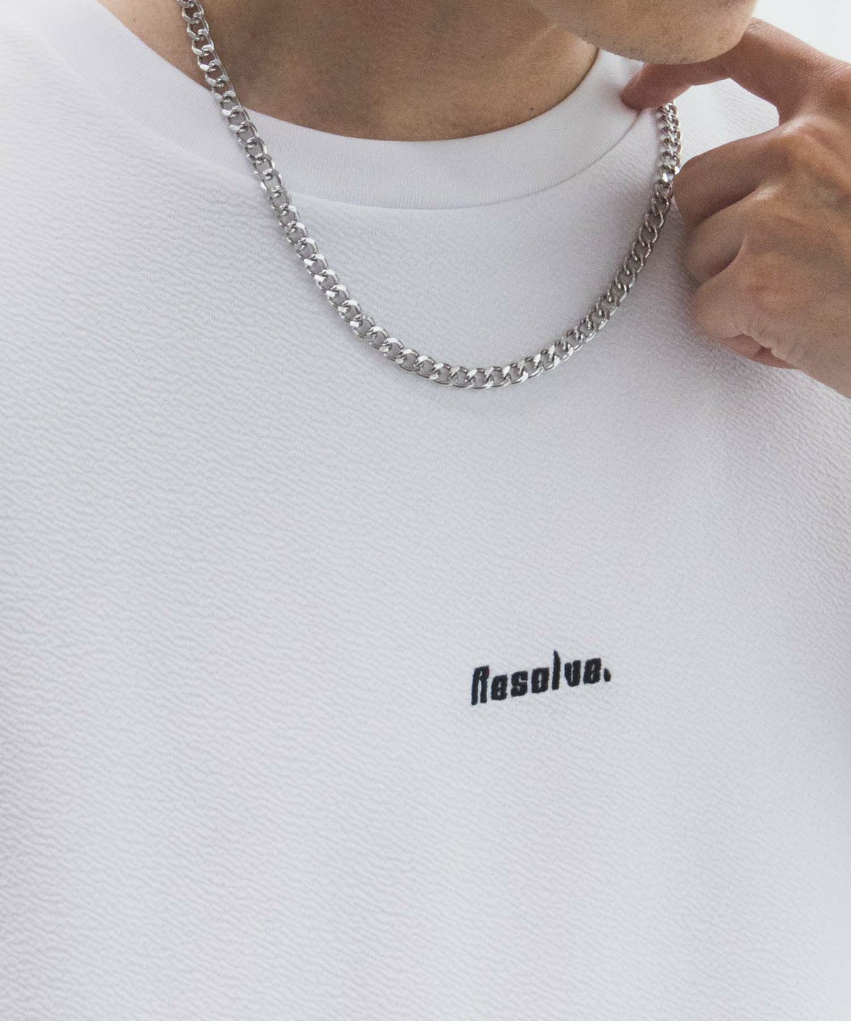 NOBLE PRODUCT 梨地アンサンブルショートスリーブTシャツ メンズ