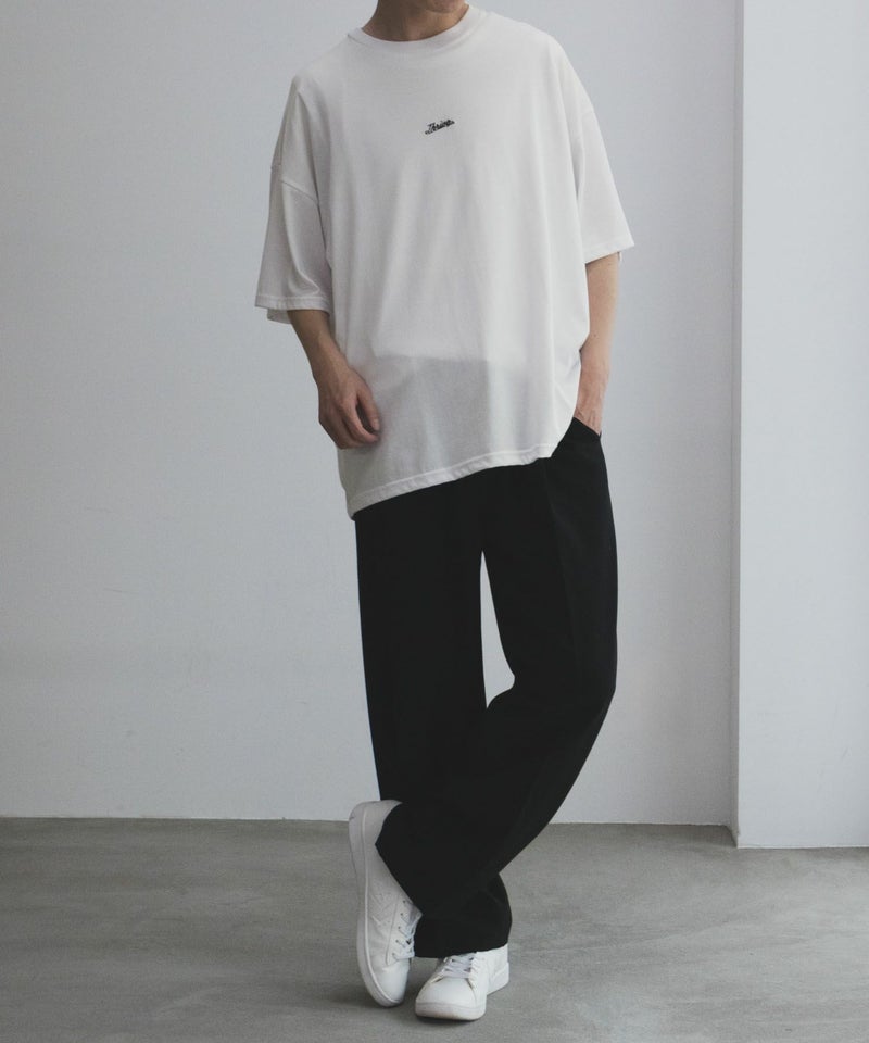 NOBLE PRODUCT フォト花プリントショートスリーブTシャツ メンズ メール便 対応商品商品画像-3