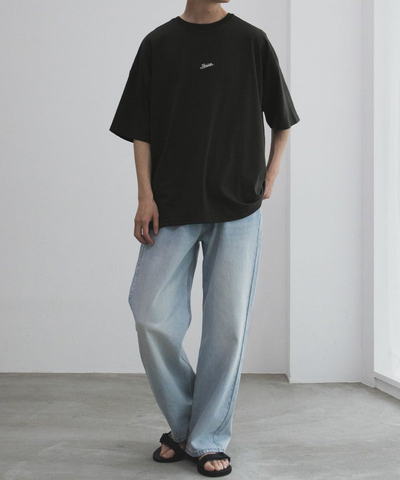 NOBLE PRODUCT フォト花プリントショートスリーブTシャツ メンズ メール便 対応商品商品画像-4