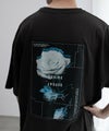 NOBLE PRODUCT  フォト花プリントショートスリーブＴシャツ メンズ メール便 対応商品商品サムネイル-13