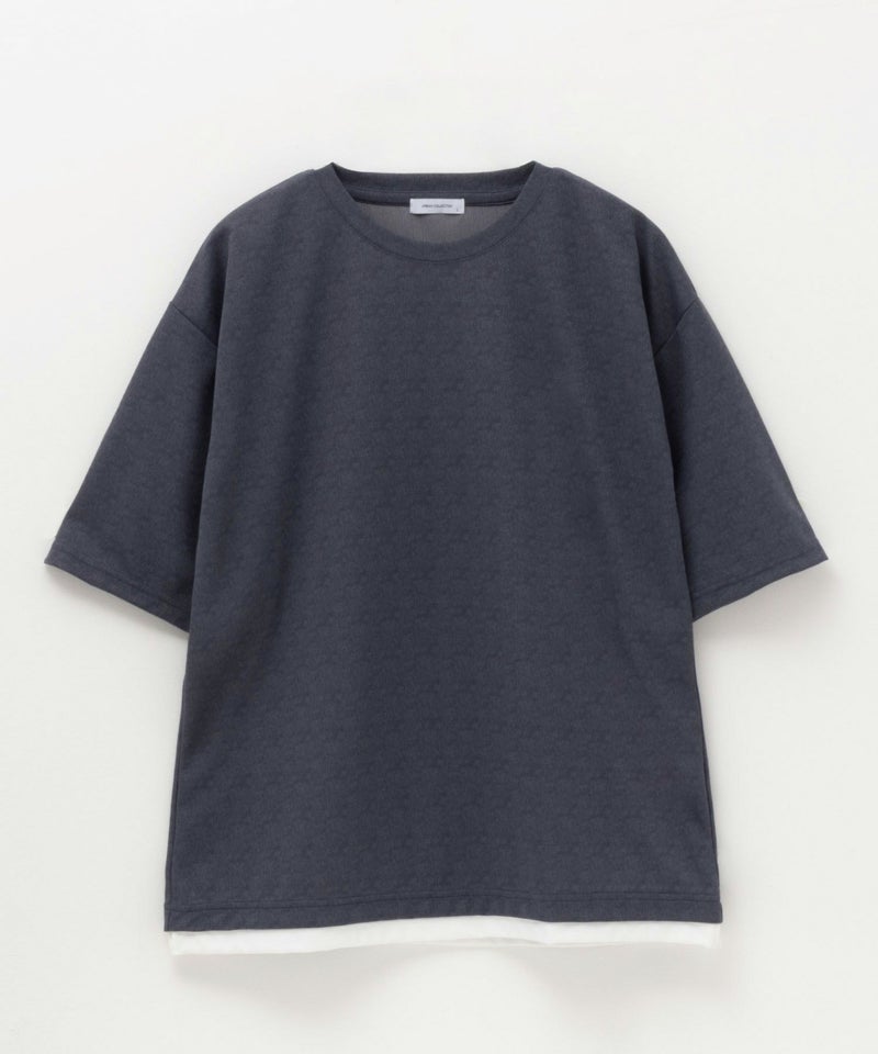 URBAN COLLECTION  梨地フェイクレイヤードTシャツ メンズ メール便 対応商品商品画像-20