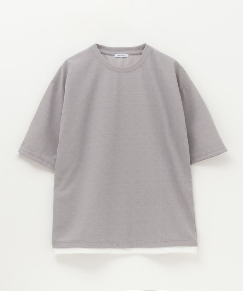 URBAN COLLECTION  梨地フェイクレイヤードTシャツ メンズ メール便 対応商品商品画像-22