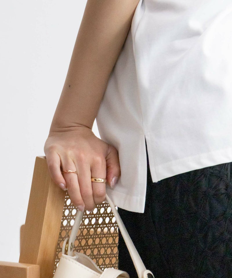 NAVY SARARI クール&UVカットTシャツ レディース メール便 対応商品商品画像-11