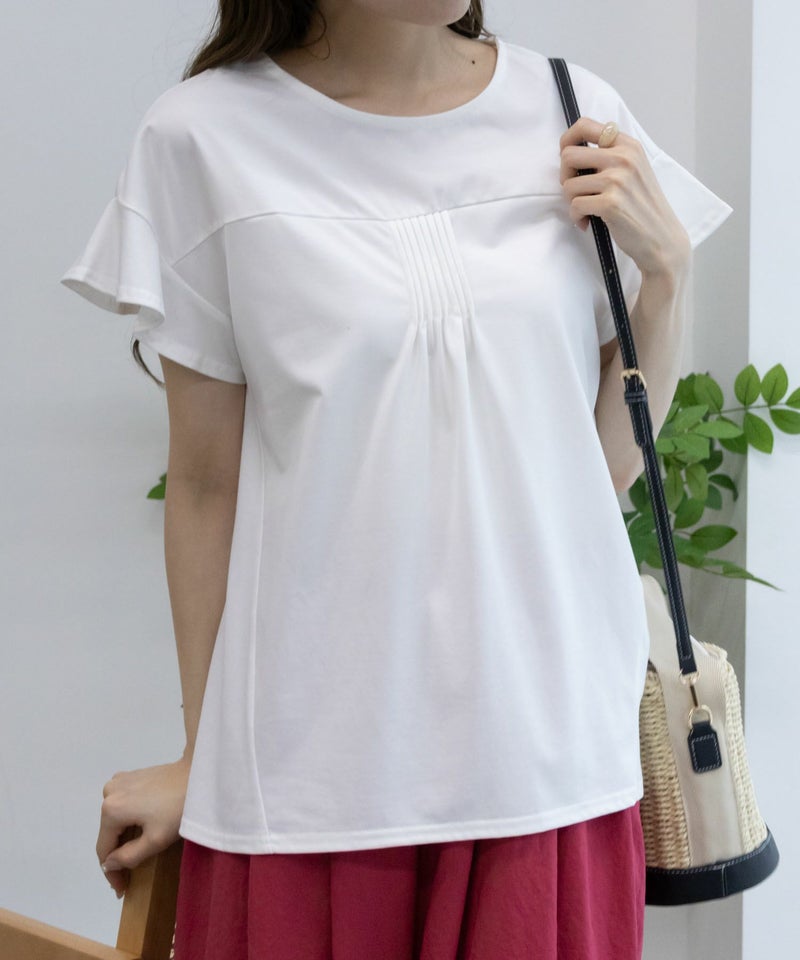 HusHusH フレアスリーブTシャツ レディース メール便 対応商品商品画像-13