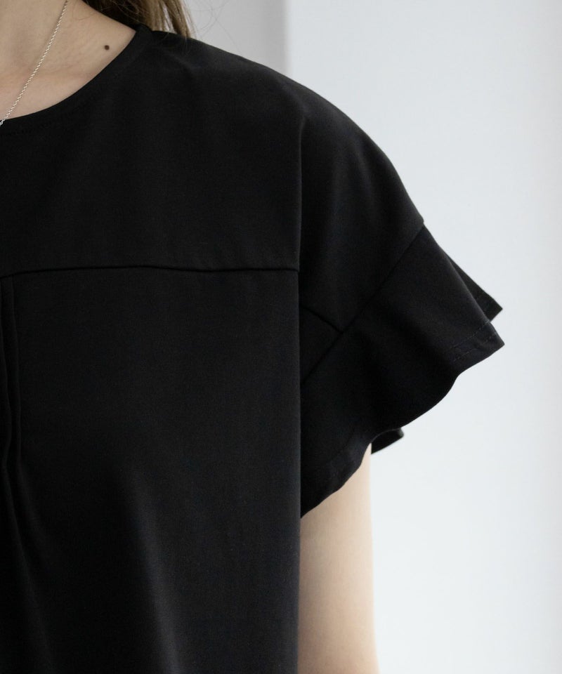 HusHusH  フレアスリーブTシャツ レディース メール便 対応商品商品画像-18