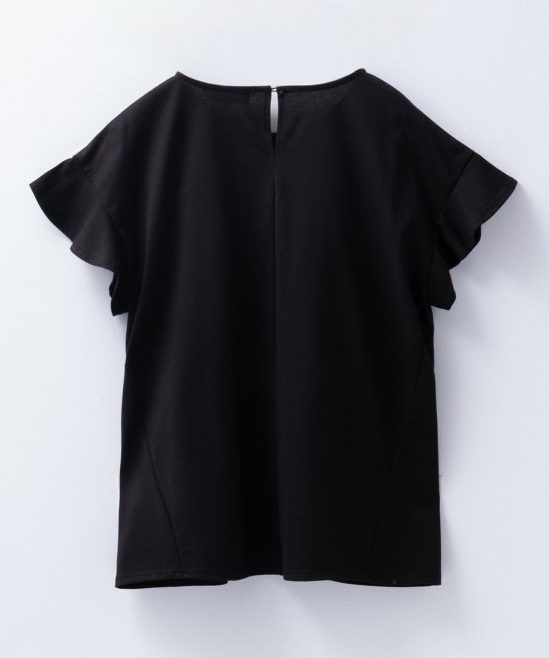 HusHusH フレアスリーブTシャツ レディース メール便 対応商品商品画像-21