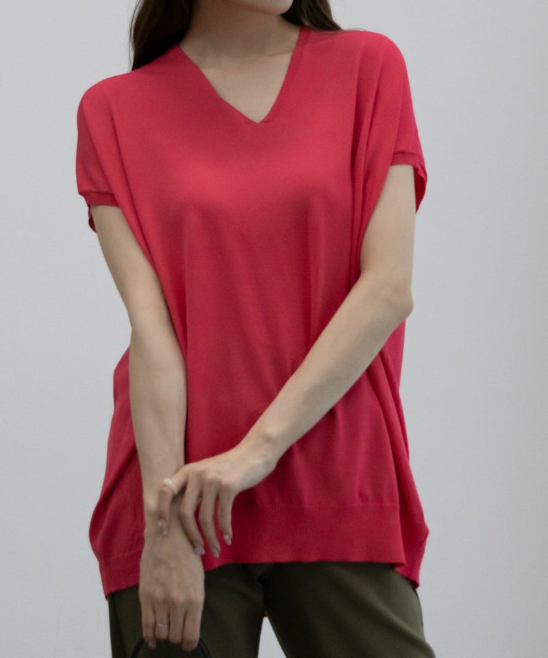 [期間限定価格]HusHusH  Vネックコクーンニット レディース商品画像-2