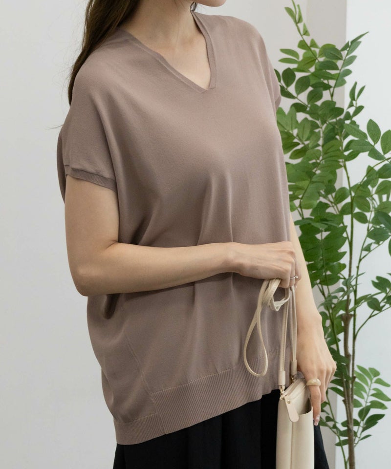 [期間限定価格]HusHusH  Vネックコクーンニット レディース商品画像-13
