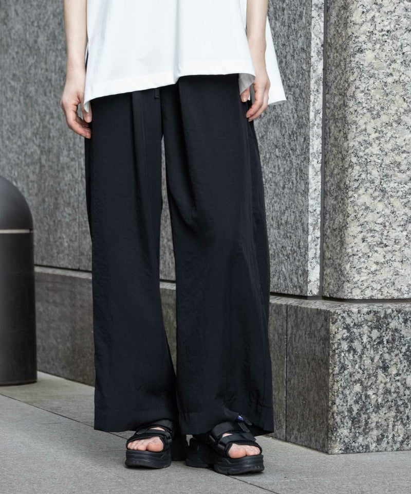 [期間限定価格]HusHusH  イージーワイドパンツ レディース商品画像-1