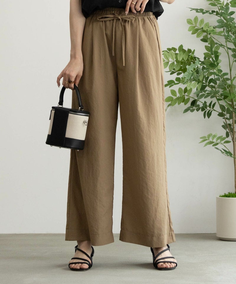 [期間限定価格]HusHusH  イージーワイドパンツ レディース商品画像-12