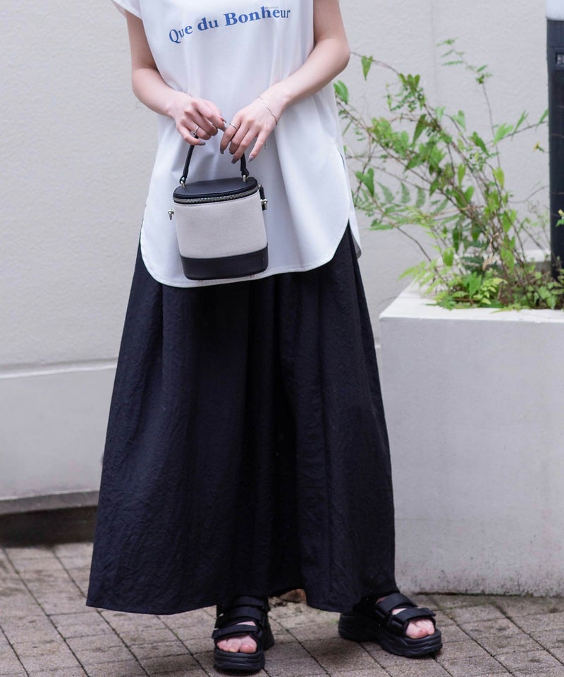 [期間限定価格]HusHusH  リラックスマキシスカート レディース商品画像-1