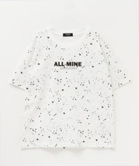 RICH MIX 飛ばしプリントビッグTシャツ キッズ ネコポス 対応商品