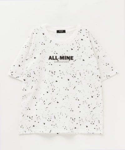 RICH MIX 飛ばしプリントビッグTシャツ キッズ ネコポス 対応商品
