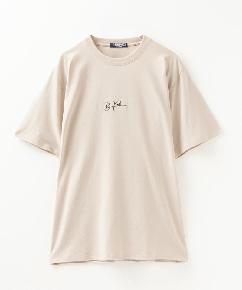 T-GRAPHICS  ロゴ刺繍半袖Tシャツ メンズ メール便 対応商品商品画像-11