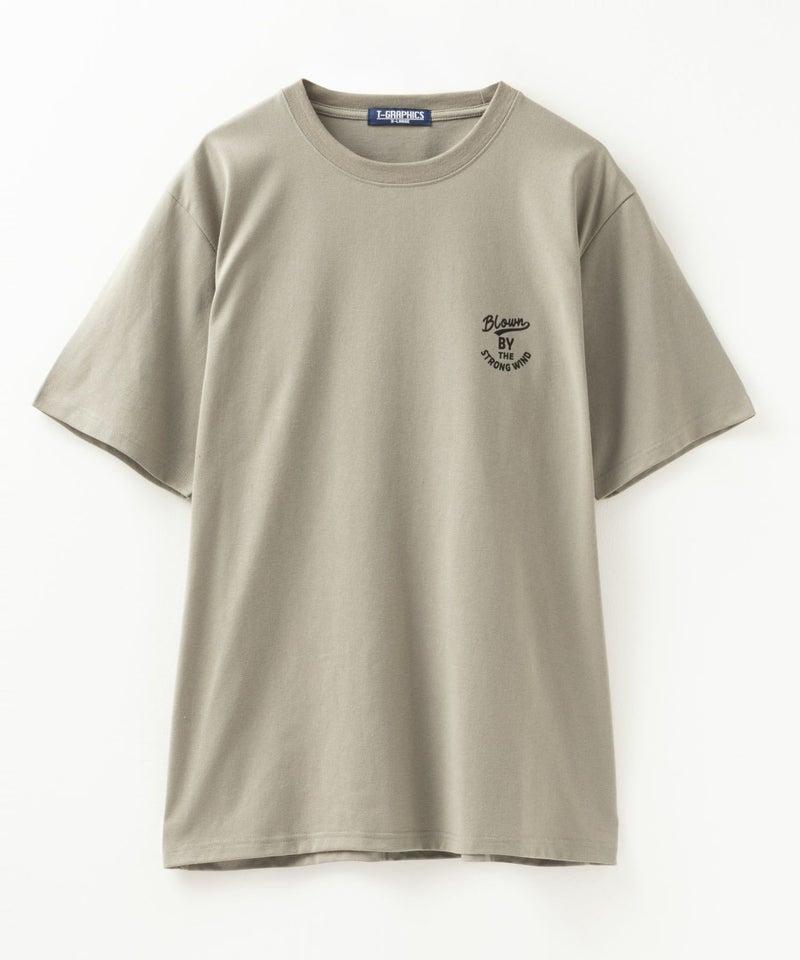 T-GRAPHICS  ロゴプリント半袖Tシャツ メンズ メール便 対応商品商品画像-11