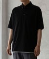 NAVY FIT メッシュポロシャツ メンズ商品サムネイル-1
