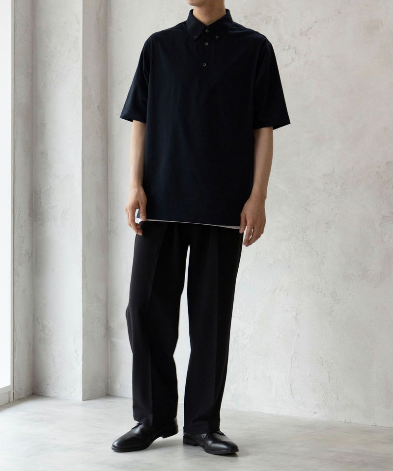 NAVY FIT  メッシュポロシャツ メンズ商品画像-4