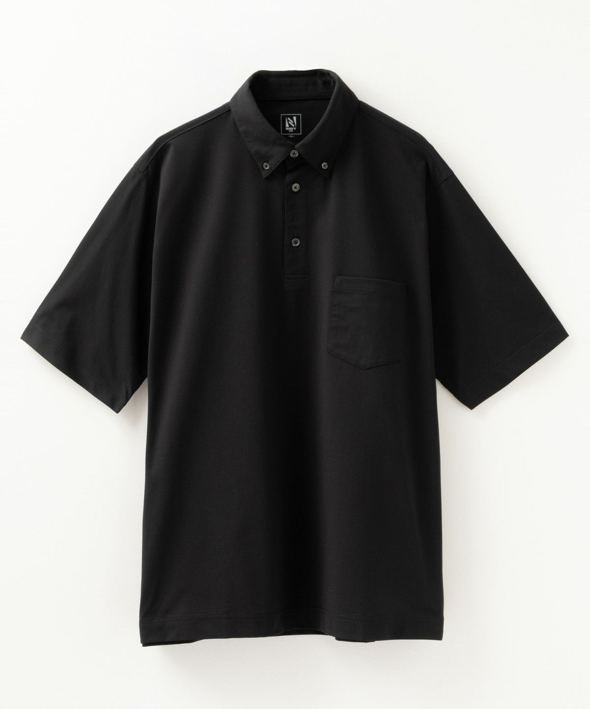 NAVY FIT メッシュポロシャツ メンズ