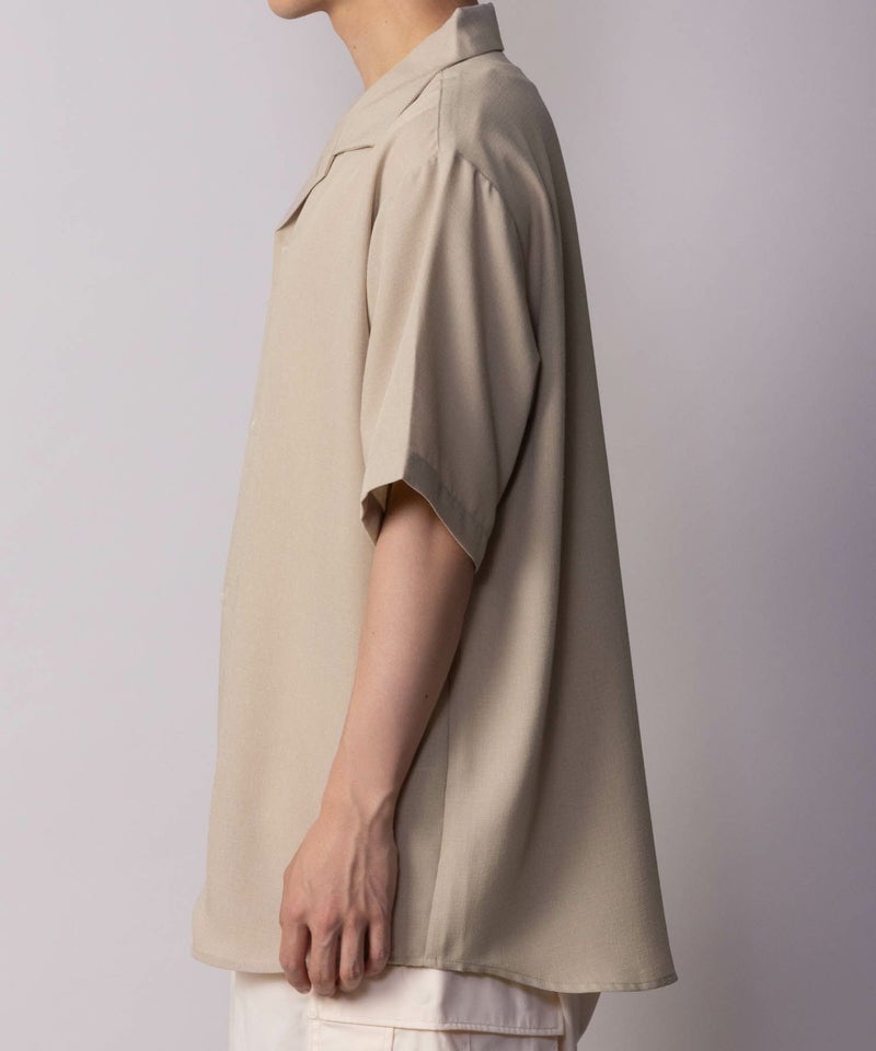 NAVY SARARI 麻調シャツ アンサンブル メンズ商品画像-12