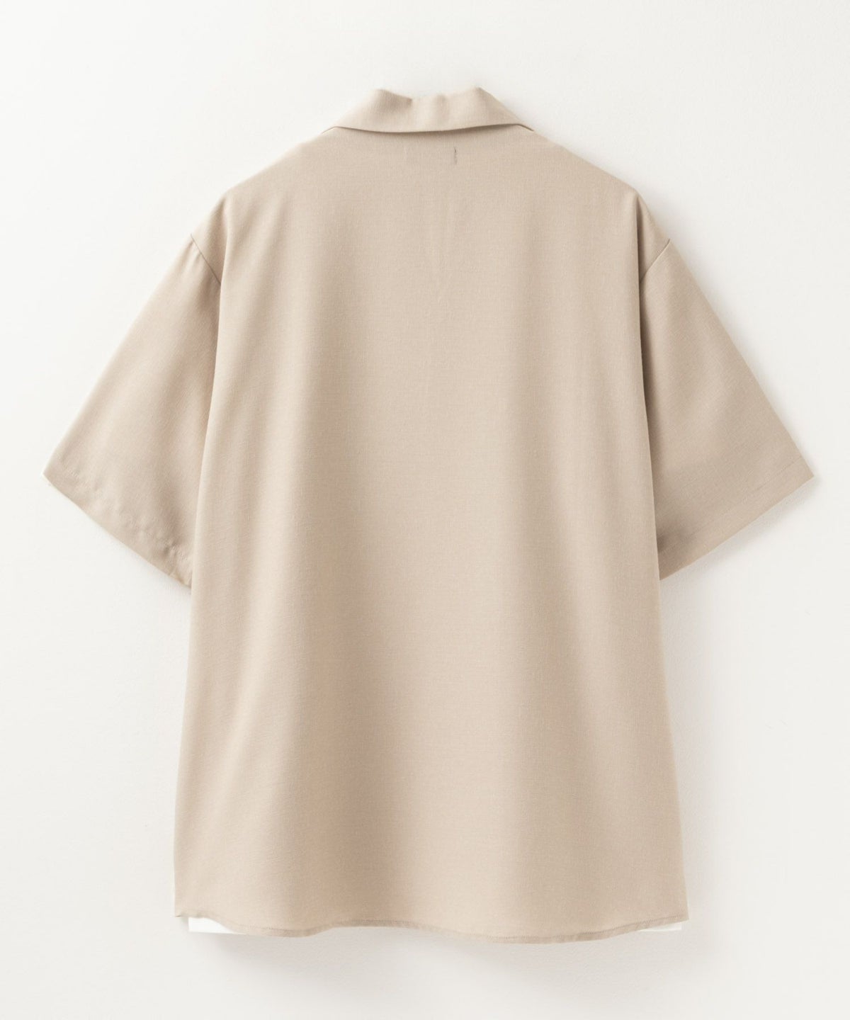 NAVY 麻調シャツ アンサンブル メンズ