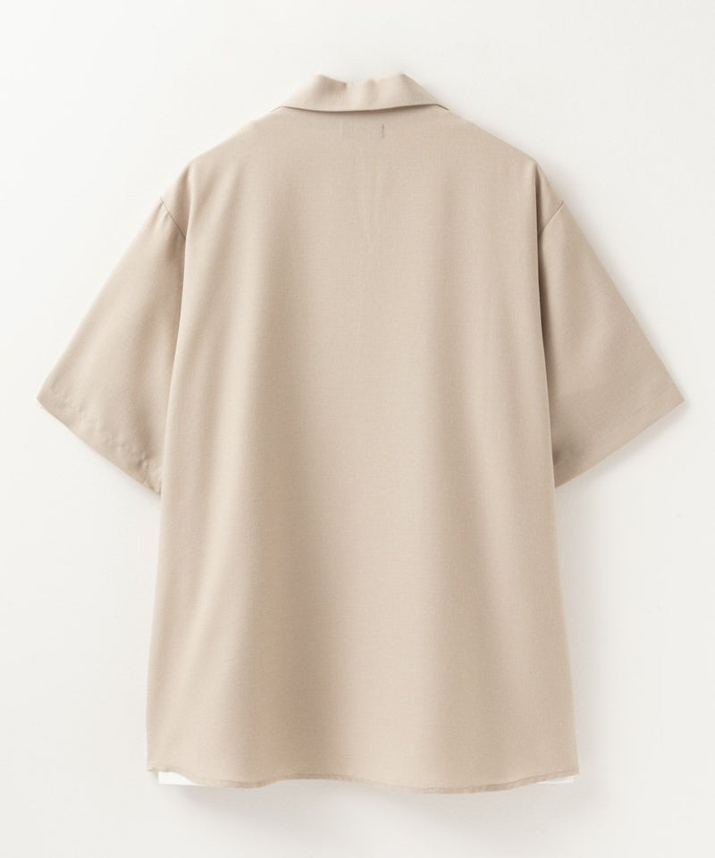 NAVY SARARI 麻調シャツ アンサンブル メンズ商品画像-19