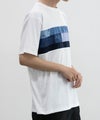 NAVY SARARI パネル切替えTシャツ メンズ メール便 対応商品商品サムネイル-7