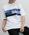 NAVY SARARI パネル切替えTシャツ メンズ メール便 対応商品商品サムネイル-10