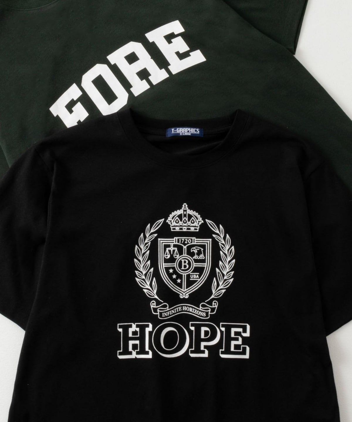 T-GRAPHICS ロゴプリント半袖Ｔシャツ メンズ ネコポス 対応商品