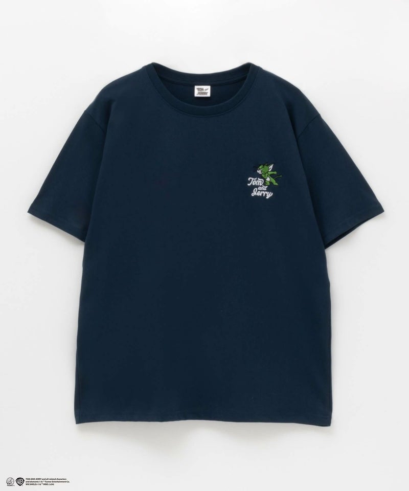 Tom and Jerry バックプリントTシャツ メンズ メール便 対応商品商品画像-5