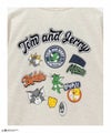 Tom and Jerry バックプリントTシャツ メンズ メール便 対応商品商品サムネイル-8