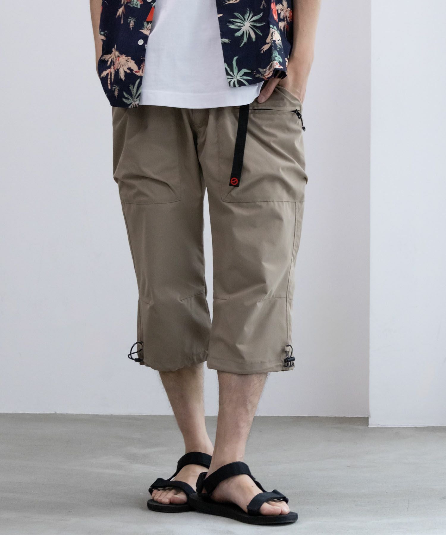 OUTDOOR PRODUCTS ポリストレッチワーククライミングクロップドパンツ