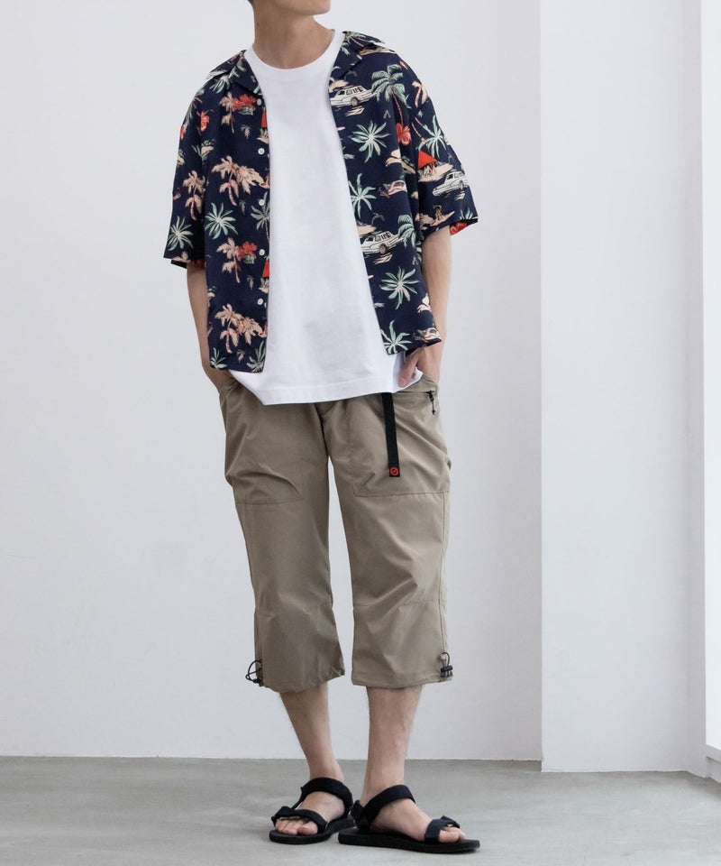 OUTDOOR PRODUCTS ポリストレッチワーククライミングクロップドパンツ メンズ商品画像-8