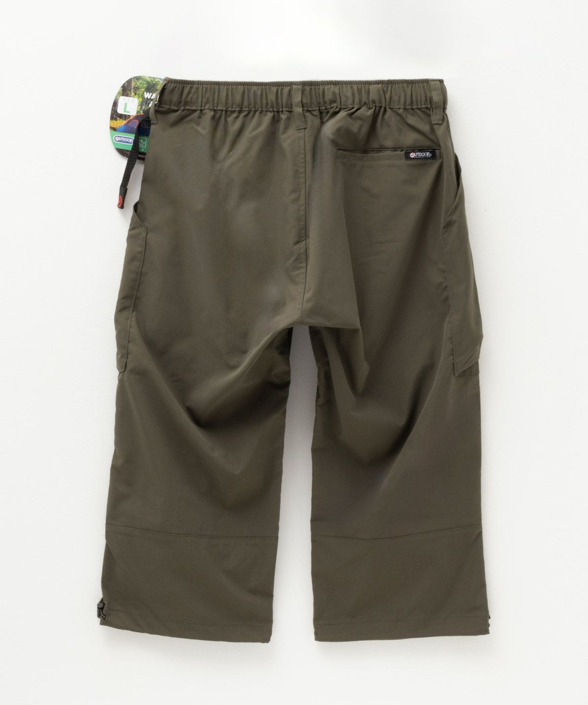 OUTDOOR PRODUCTS ポリストレッチワーククライミングクロップドパンツ メンズ