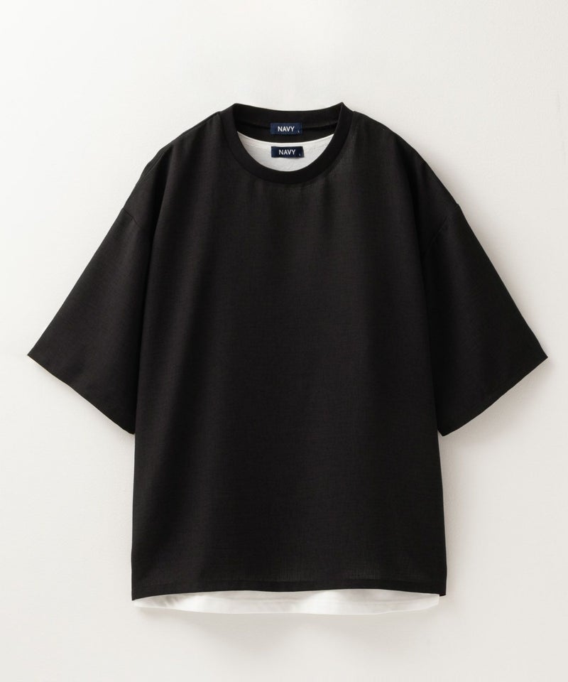 NAVY 麻調クルーネックアンサンブル メンズ商品画像-19