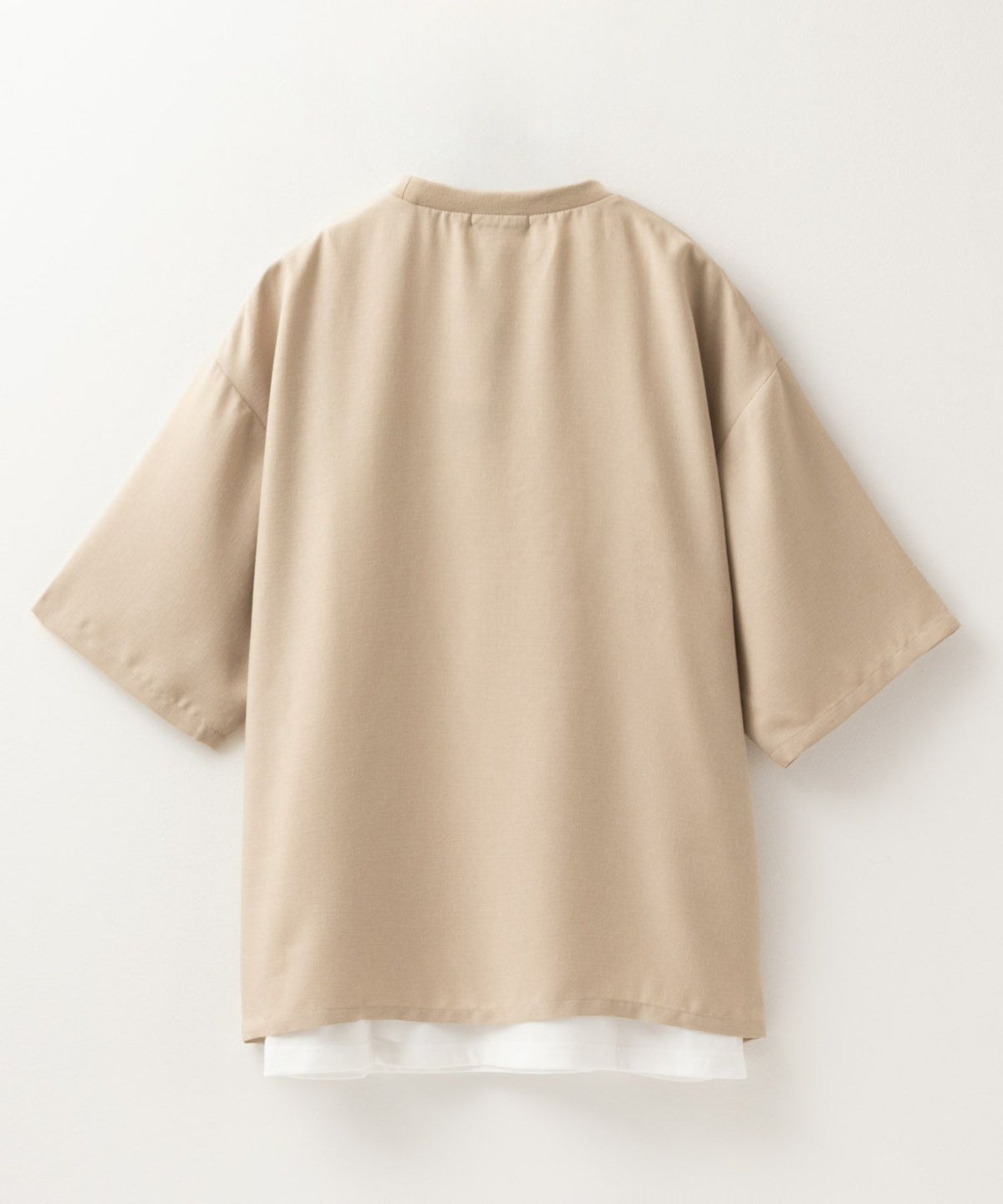 NAVY 麻調クルーネックアンサンブル メンズ