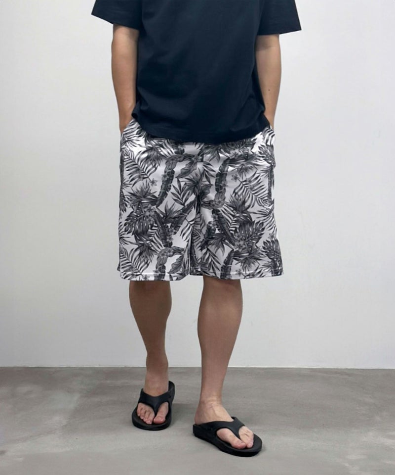 [期間限定価格]NAVY  メッシュ総柄ハーフパンツ メンズ商品画像-9