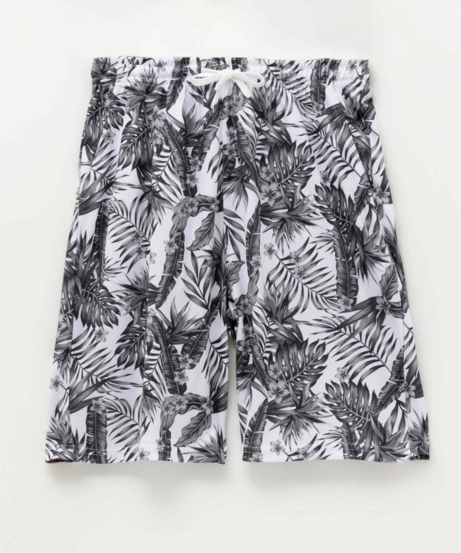 NAVY メッシュ総柄ハーフパンツ メンズ