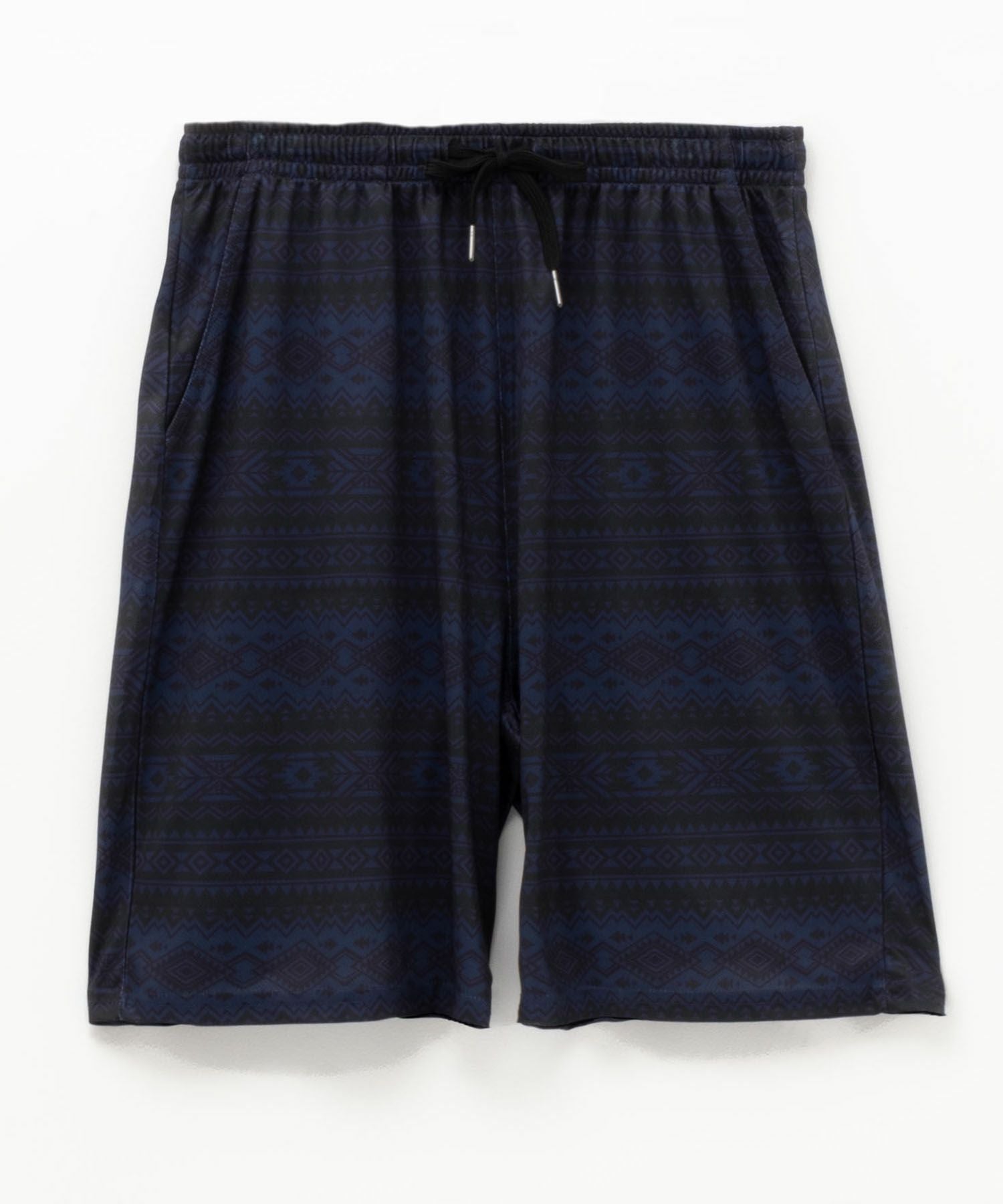 NAVY メッシュ総柄ハーフパンツ メンズ