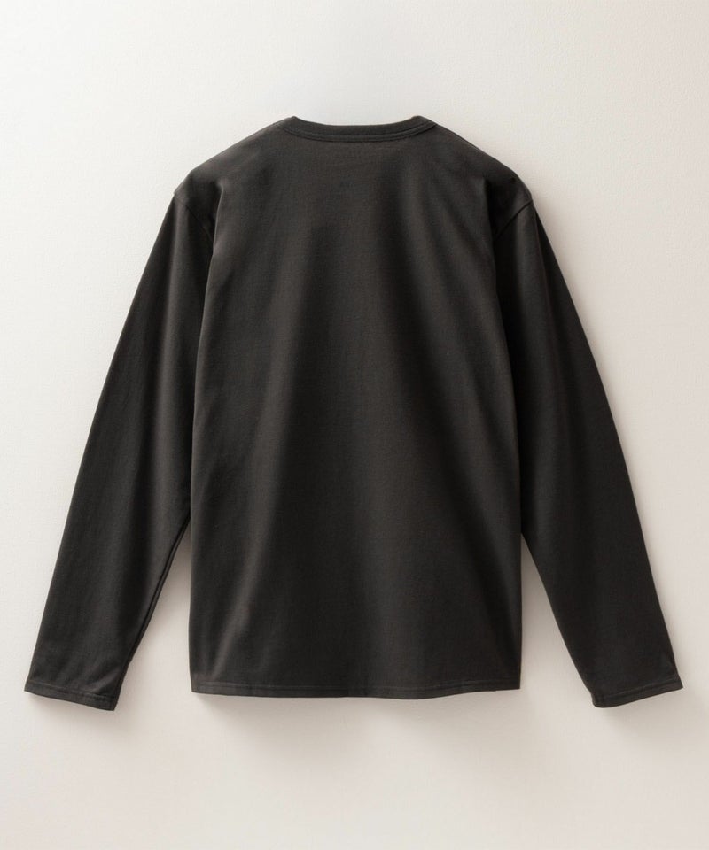 NAVY 天竺クルーネック長袖Tシャツ メンズ商品画像-17