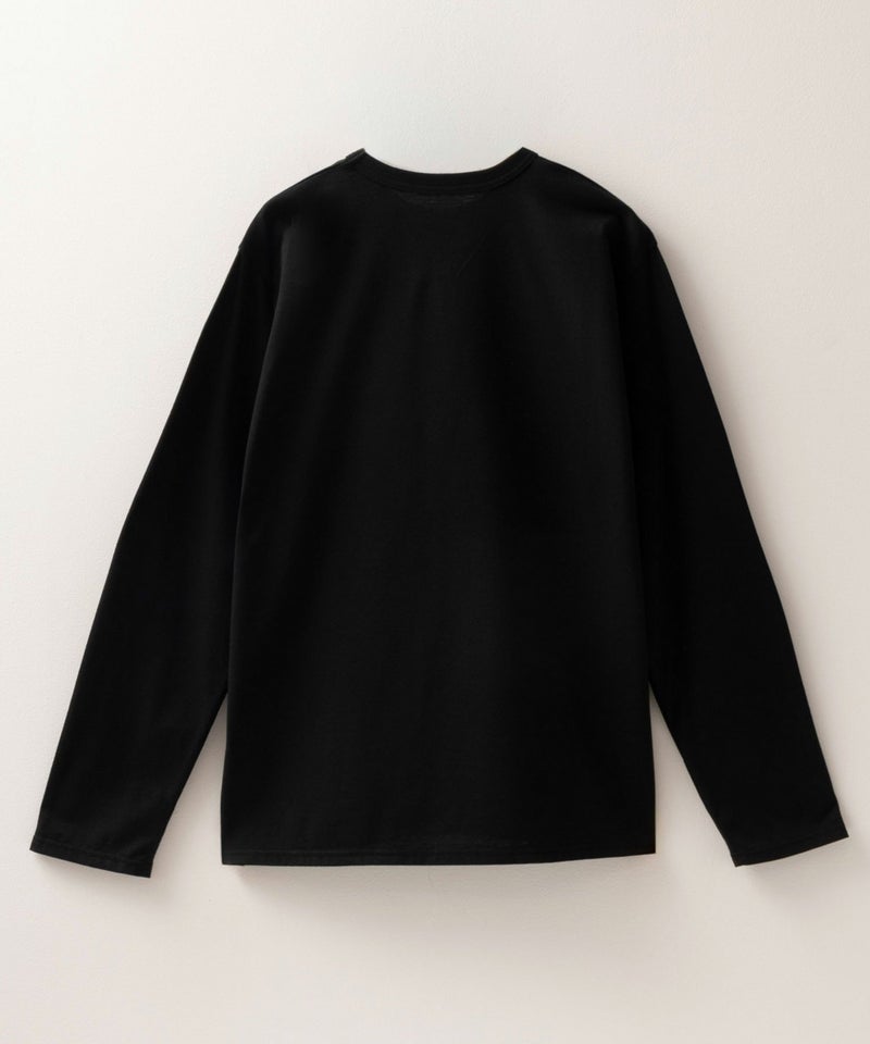 NAVY 天竺クルーネック長袖Tシャツ メンズ商品画像-19
