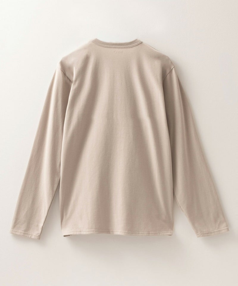 NAVY 天竺クルーネック長袖Tシャツ メンズ商品画像-21