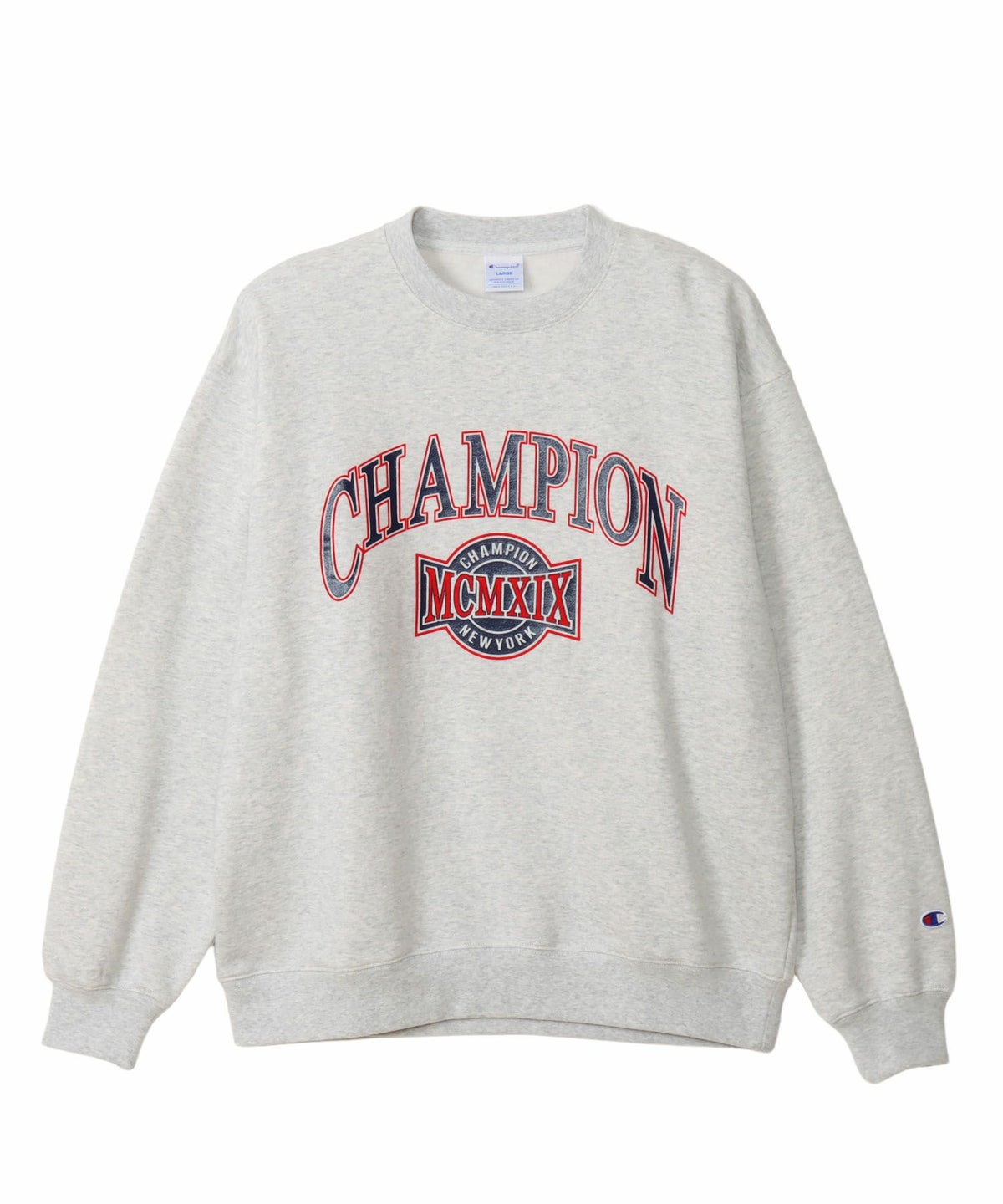 Champion クルーネックスウェットシャツ メンズ