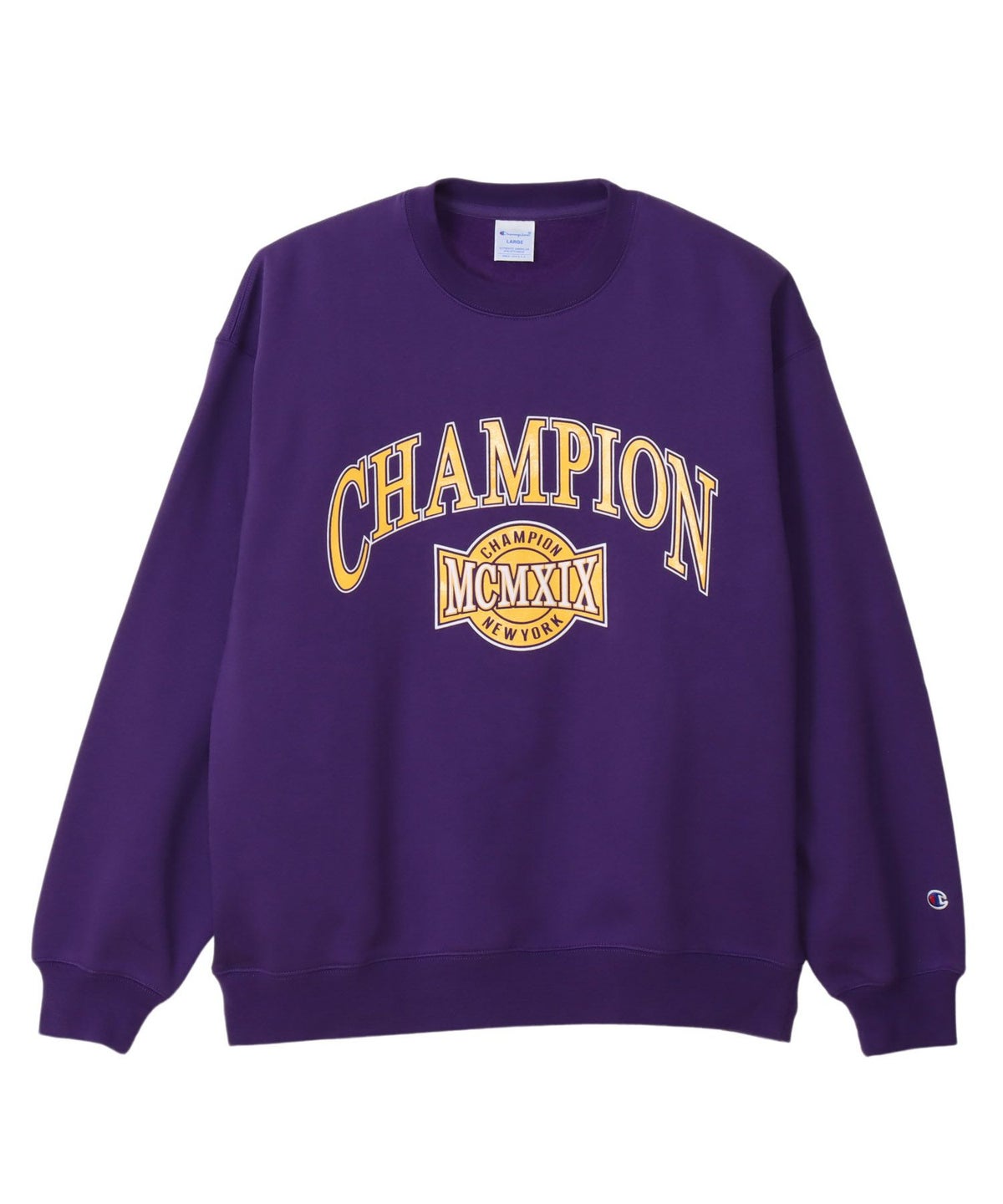 Champion クルーネックスウェットシャツ メンズ