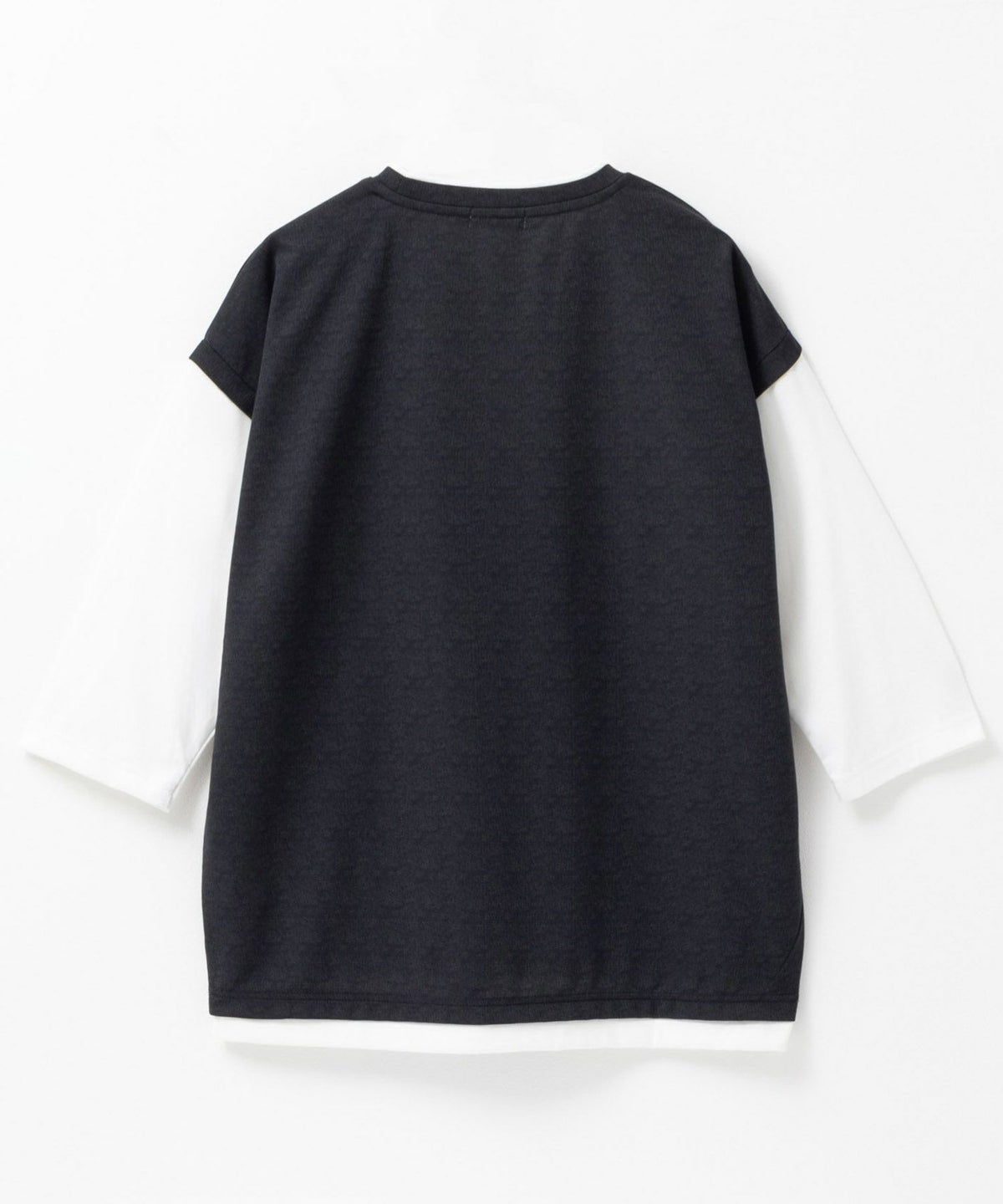 URBAN COLLECTION 梨地ジョーゼットベストフェイクレイヤードカットソー メンズ