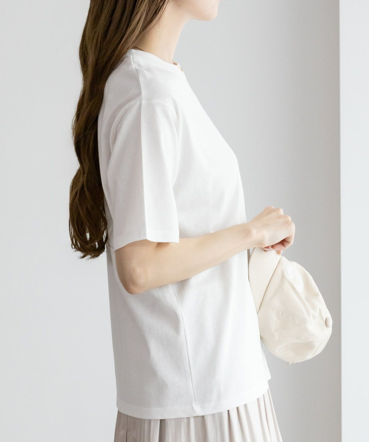 NAVY 抗菌加工 ベーシッククルーTシャツ レディース ネコポス 対応商品