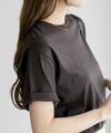 NAVY 抗菌加工 ベーシッククルーTシャツ レディース メール便 対応商品商品サムネイル-13
